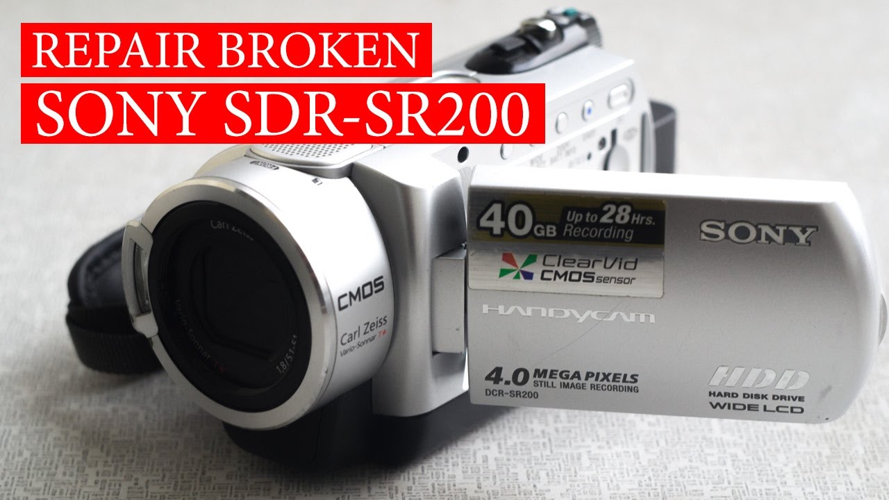 sony handycam eject problem