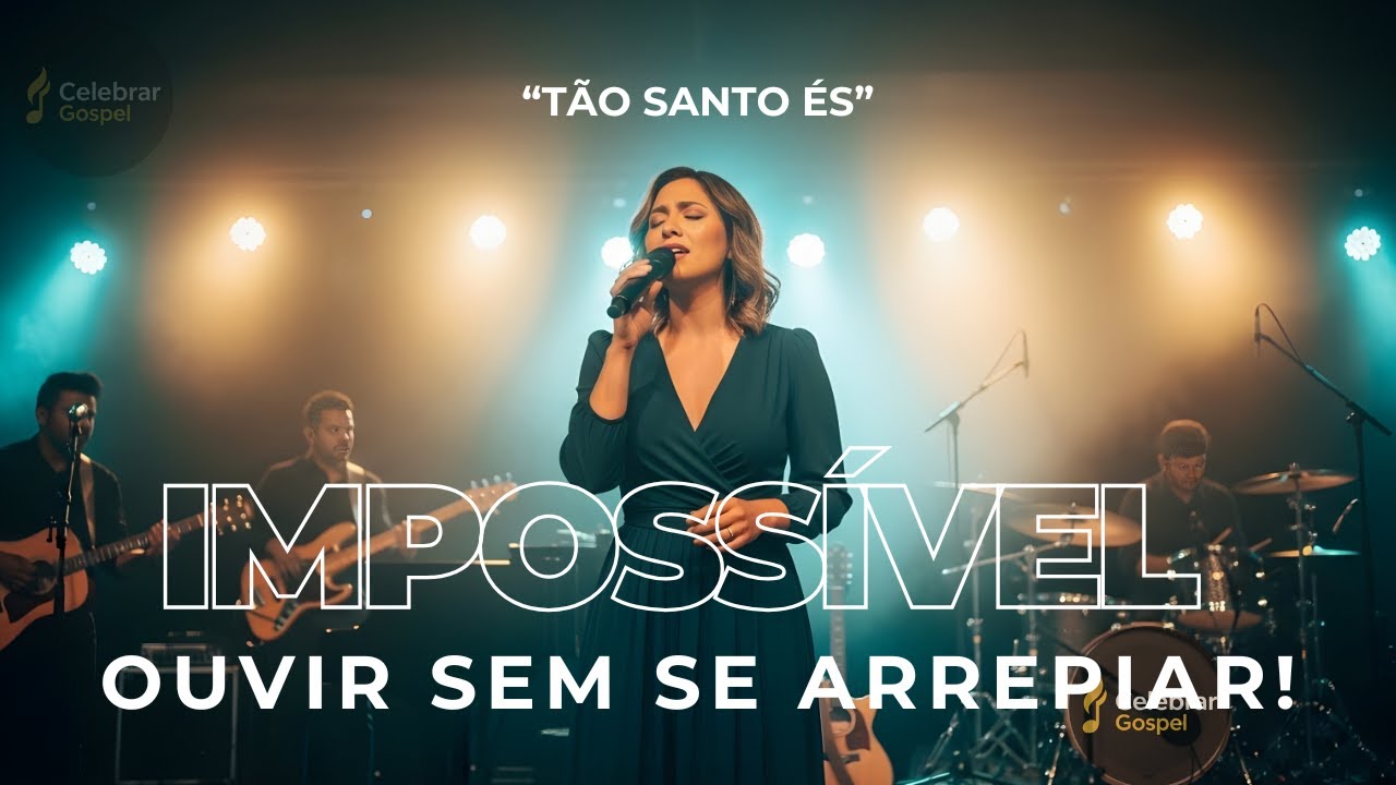 Essa Adoração Vai Mudar Seu Dia! - Tão Santo és (Celebrar Gospel)