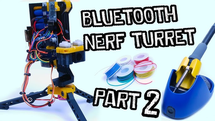 Bot Scrupulous Religiøs Remote Control Full Auto Nerf Turret?!?! [12 darts every half second!!] -  YouTube