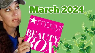 MARCH 2024 MACYS BEAUTY BOX | Opinionated Horsewoman