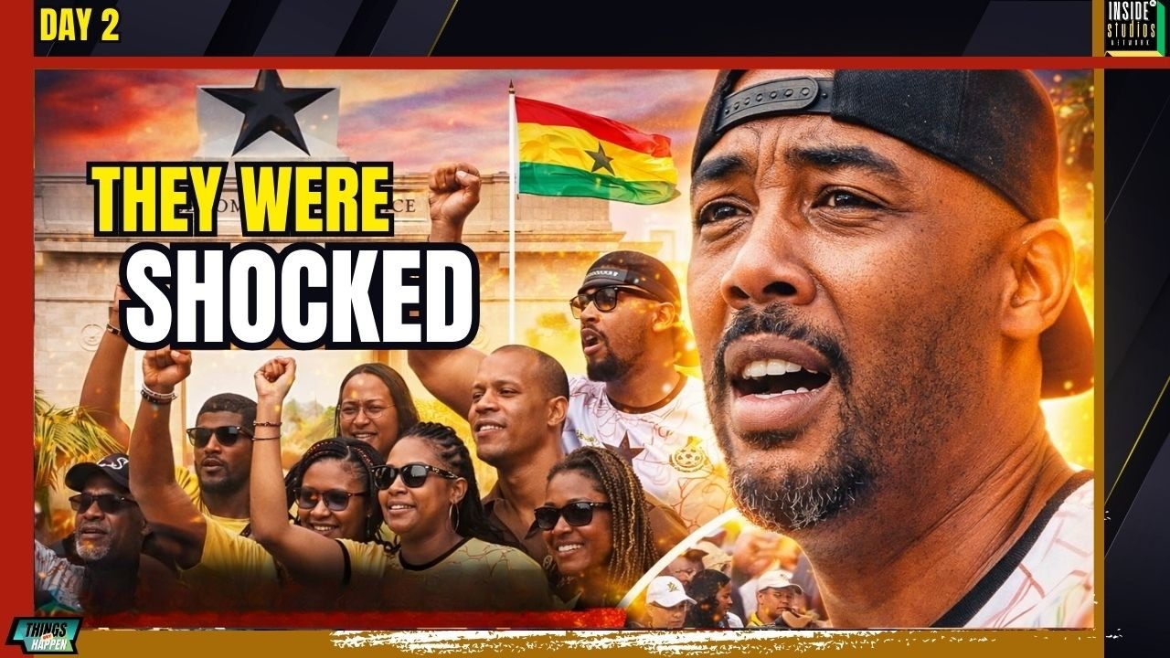 Day 2: Montell Jordan And Friends – The Shocking Discovery In Ghana That Moved Them To Silence