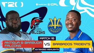 Extended Highlights | Antigua & Barbuda Falcons vs Barbados Tridents | CPL 2026