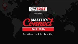 Master’s Connect- The Biggest Online Admissions Fair | GREedege