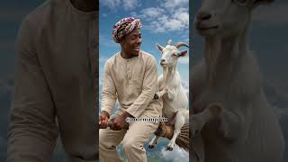 me and my goat attend annual witch meeting #goat #bestcomedyskit #youtubeshorts #comedy #funny