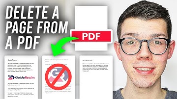 How To Delete Page From PDF Document - Full Guide