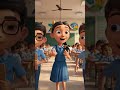 Episode 46 Naye Saal Ka Dusra Din Subah ki halki dhop, Aarav vivaan riya school #avr #cartoon #dosti