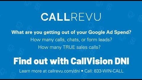 CallVision DNI -Understanding Dynamic Number Insertion
