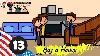 American English Conversation Practice | Lesson 13 |Buying a House (Advanced level)