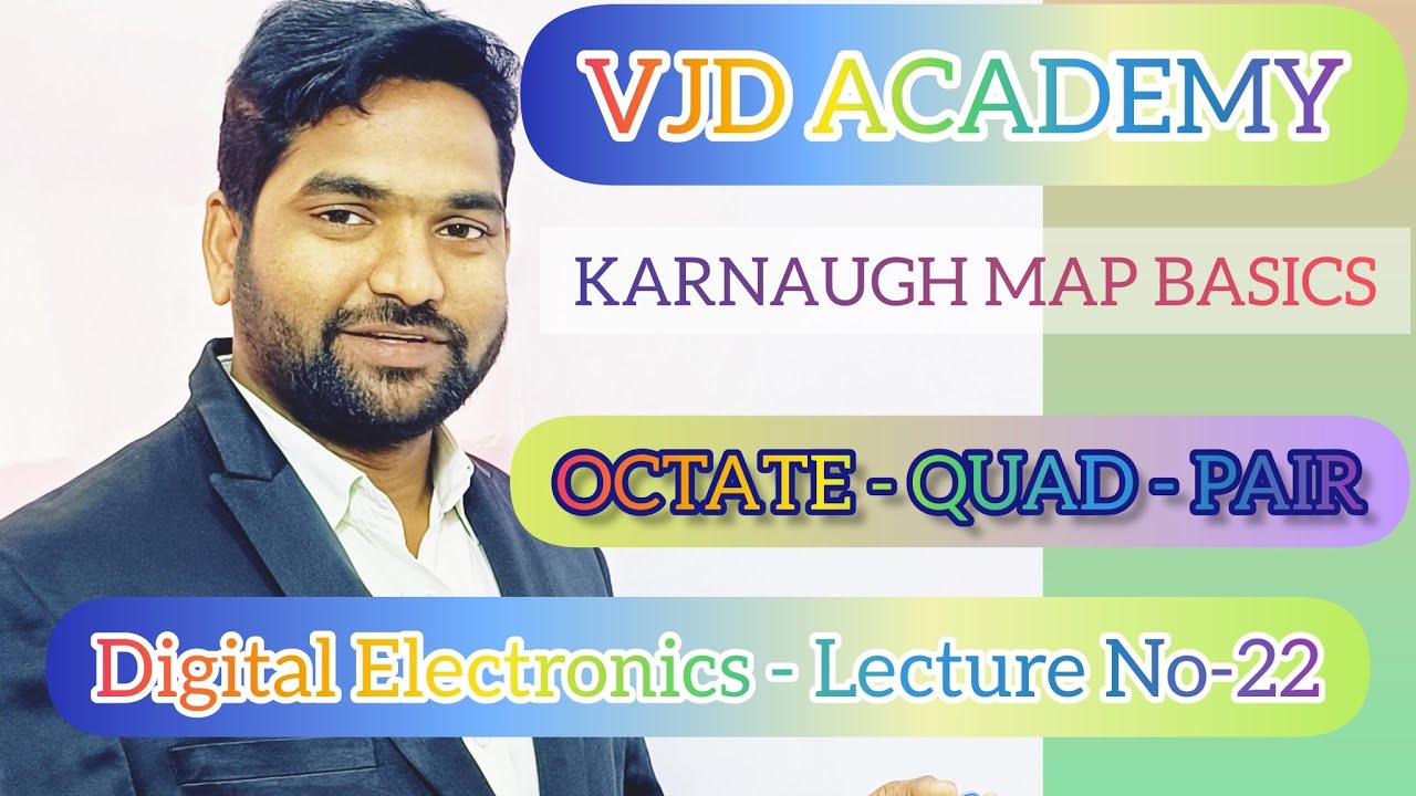 22.Digital Electronics KARNAUGH MAP VJDACADEMY DigitalElectronics