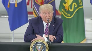 President Trump Visits California As Nearly 100 Wildfires Ravage The West