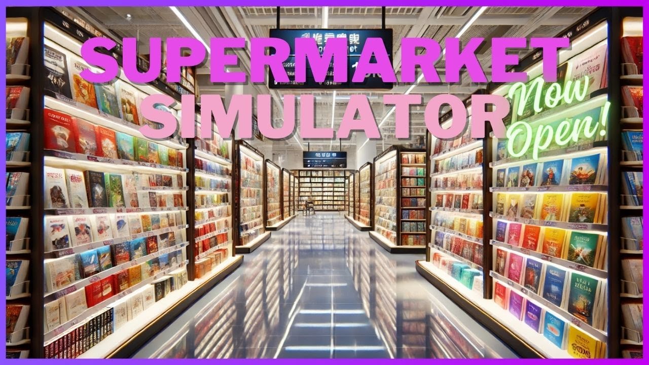 TOWARY DLA KSIĄŻKARY - SUPERMARKET SIMULATOR