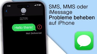 SMS/iMessage Nachrichten werden nicht zugestellt? [5 Lösungen]