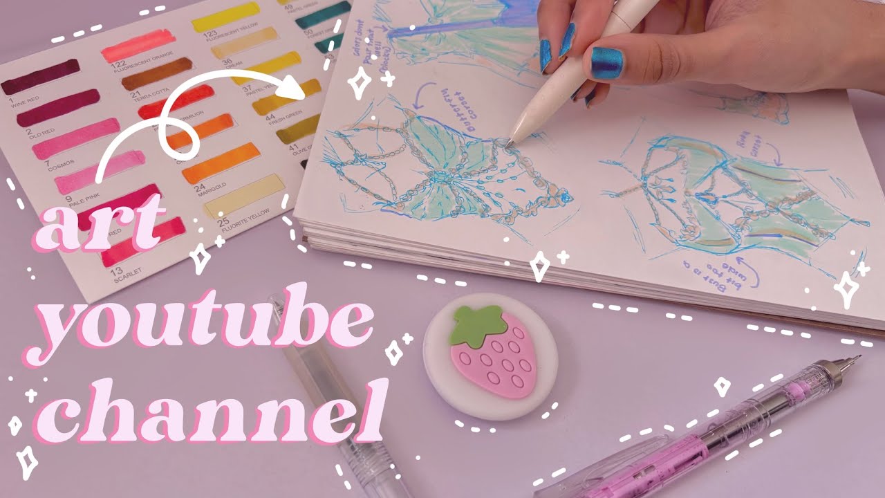 how to start an ART YOUTUBE CHANNEL [tips & tricks] // 2024 - YouTube