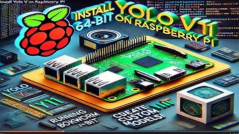 how to install yolo v11 on raspberry pi bookworm 64 bit & create your own custom model yolov11