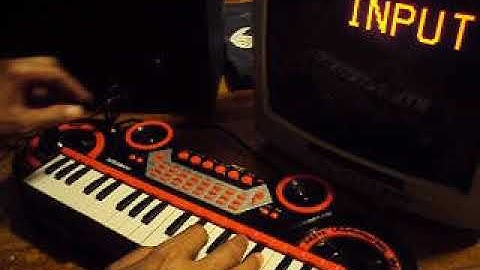 Circuit Bent Keyboard Test - I.A 273 Bass Synth II