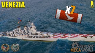 Venezia 7 Kills & 189k Damage | World of Warships Gameplay screenshot 5