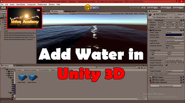 08 # Add Water - Make Water in unity 3D tutorial in Urdu / Hindi