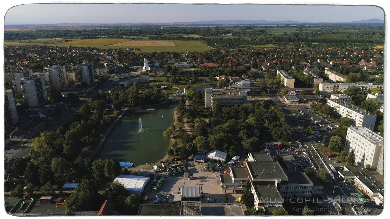 Triatlon Nagyhét - Tiszaújváros 2018 (Aerial short 4K edit)