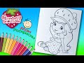 Ягодные приключения Раскраски Для Девочек  Шарлотта Земляничка Раскраска для Детей