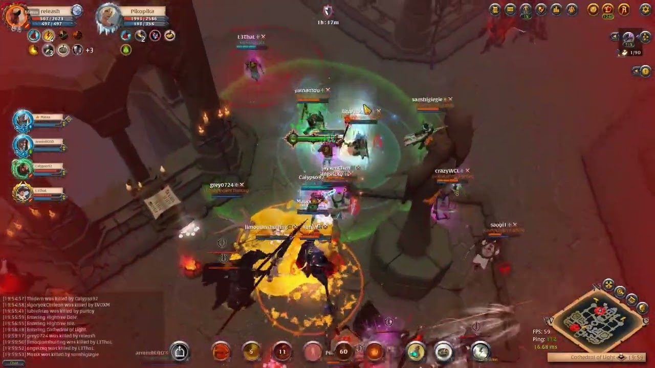 Albion Online | Shock Tactics | Static Dungeon Dive | Greataxe POV