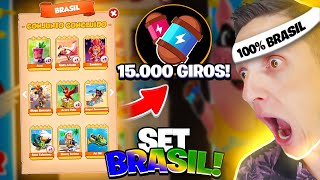 Troquei cartas repetidas por mais de Mil Giros no Coin Master😆 