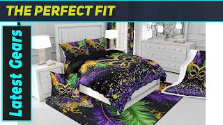Erosebridal Mardi Gras Comforter: Magical Festival Bedding!