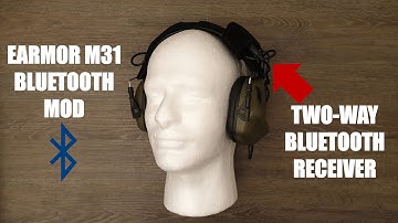 Making my Earmor M31 electronic headset Bluetooth compatible