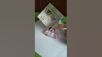 Pha lê lập phương in hình xoay tay đế đèn led