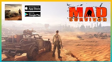 Mad Survivor: Wasteland War - Gameplay Walkthrough Part 1  (iOS, Android)
