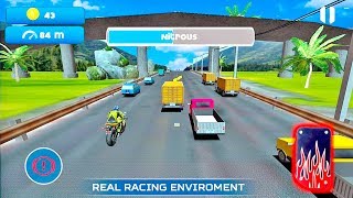 Tricky Bike Stunt Racing Game 2018 - Gameplay Android game - bike games screenshot 1
