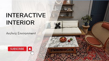 Experience the FUTURE of Architectural Visualization Today ! | Interactive Interior 3d Rendering