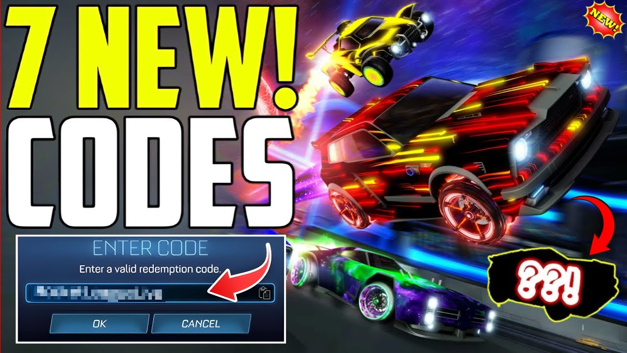 Коды Rocket League на декабрь 2025 года - Коды Rocket League - Rocket League