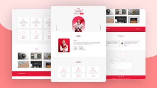 Responsive Portfolio Website Using Html Css & JavaScript | Crown Coder
