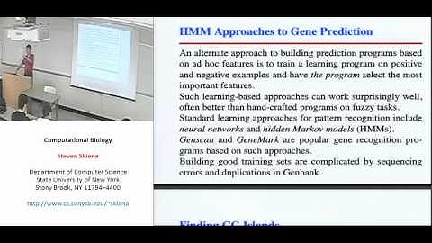 Lecture 14 - Markov Models