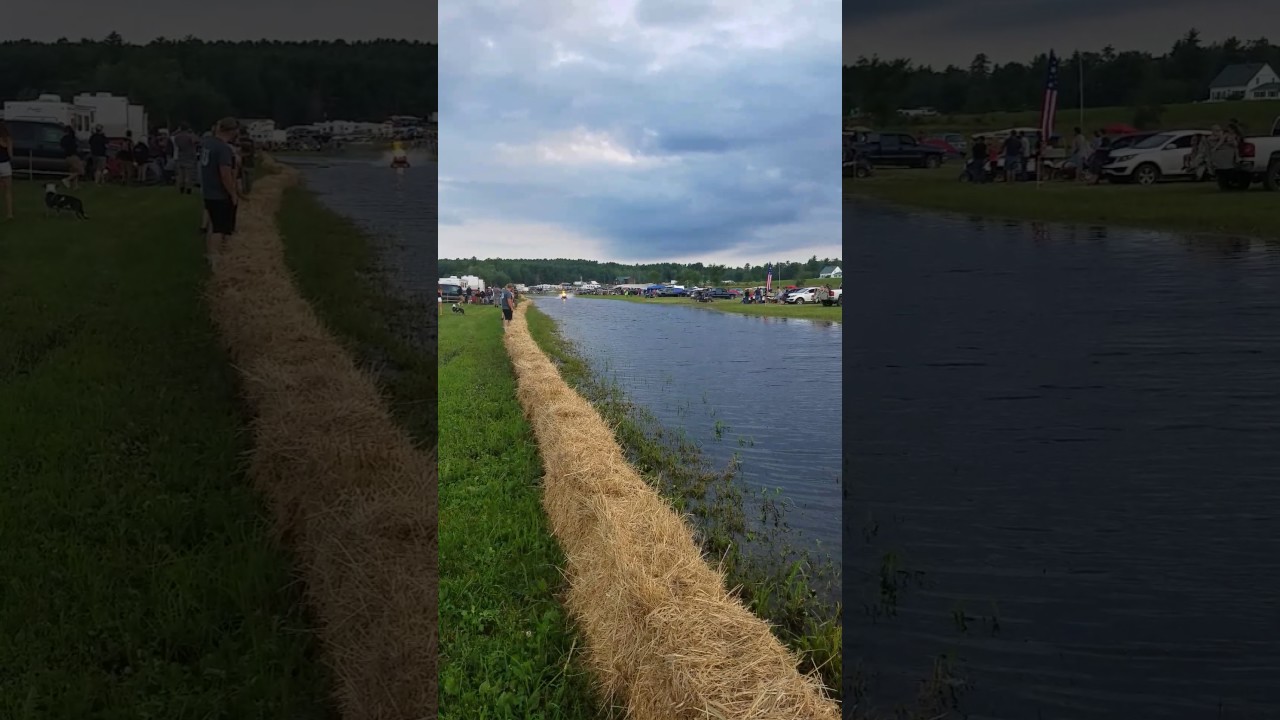 Trucks Gone wild Livermore, ME water snowmobiles YouTube