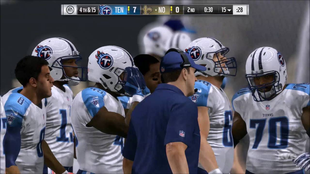 Madden NFL 17 - Tennessee Titans vs New Orleans Saints | Gameplay (HD) [1080p60FPS]