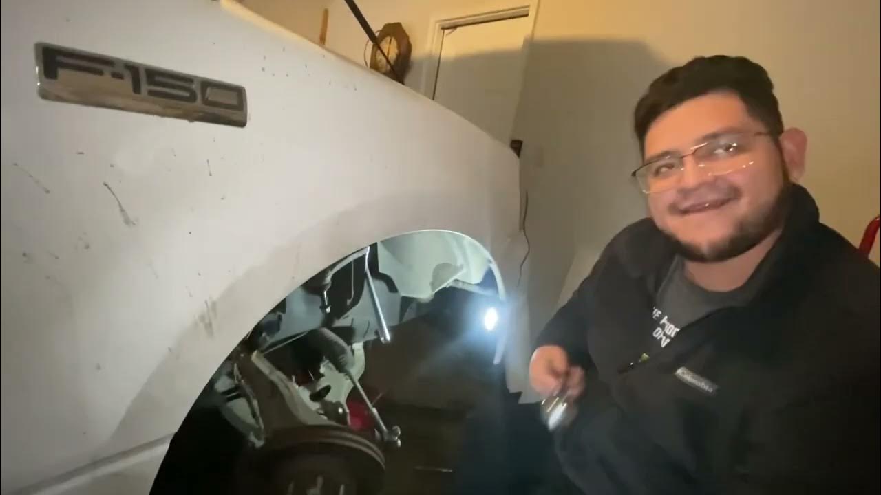 How to replace upper control arms on a 2007 Ford F-150 - YouTube