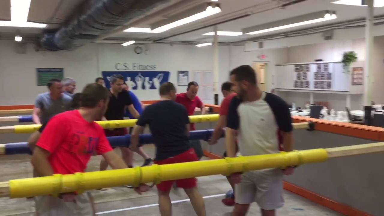 Great American Human Foosball - YouTube