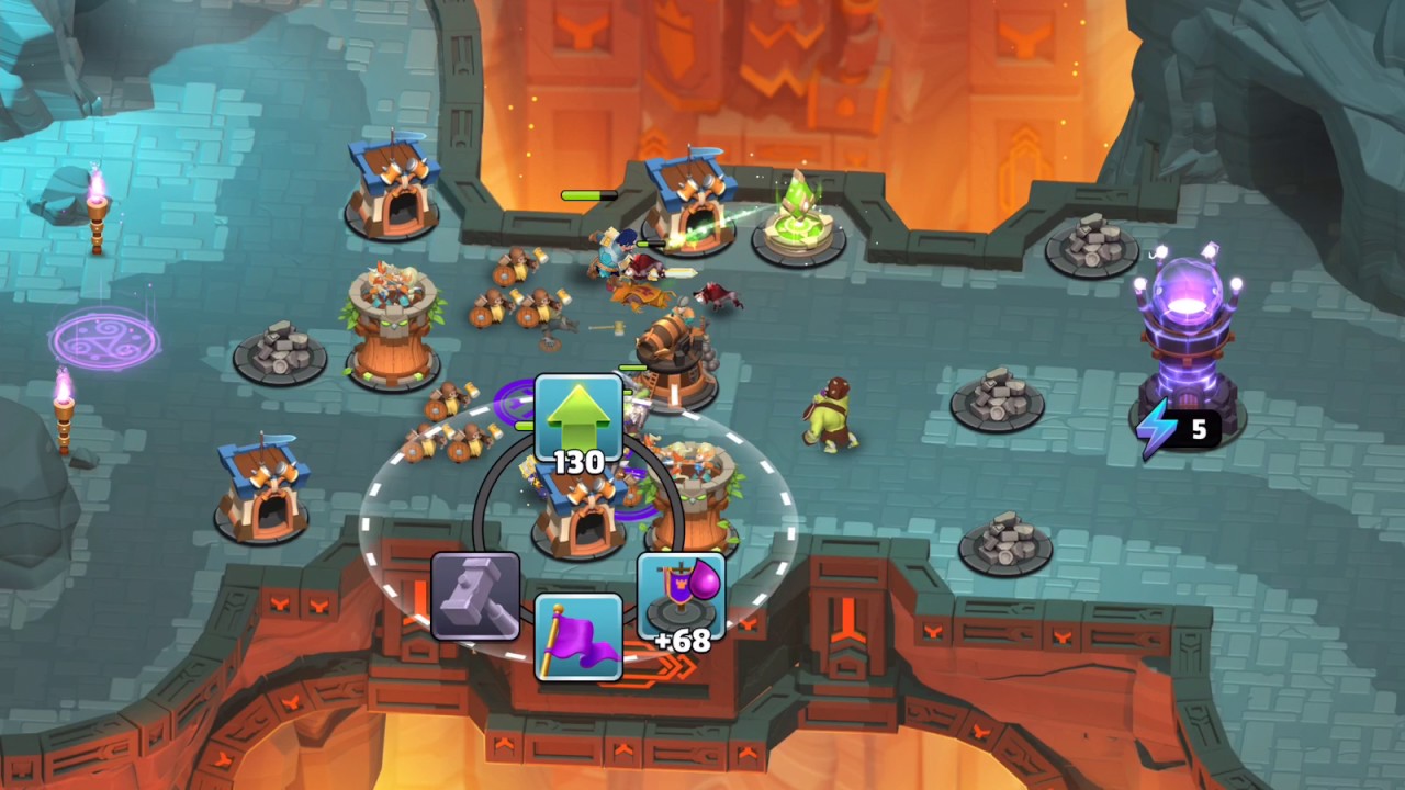 Castle Creeps TD Chapter 3-10 Walkthrough Guide - Flamebridge