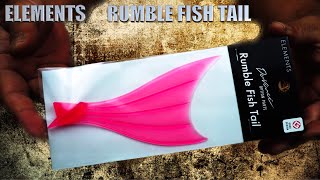 お手軽にビックベイトを巨大化！ELEMENTS「ランブルフィッシュテール」 #エレメンツ #ランブルフィッシュテール #ビックベイト