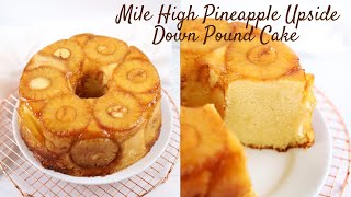 Mile High Pineapple Upside Down Pound Cake 🍍 | How to bake a Mile High Pineapple Upside Down Pound