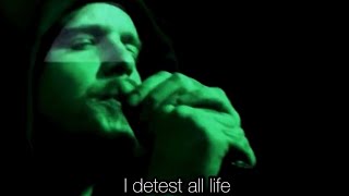 Shining - Ytterligare ett steg närmare total jävla utfrysning - Eng Lyrics - Live in Romania