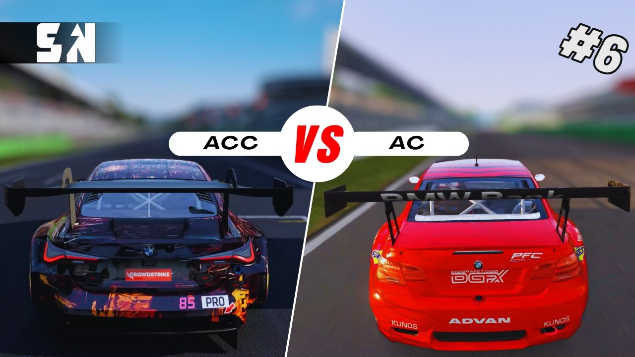 Which is More Realistic? | BMW M3 vs M4 @ Monza (4K 60FPS)