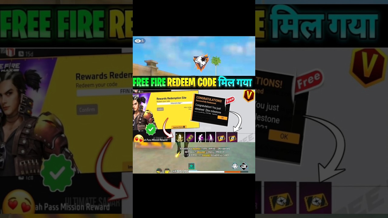 15 August Free Redem Code 2024🤯 