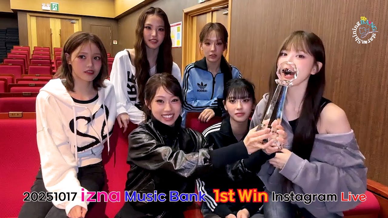 이즈나 izna 뮤직뱅크 1위 인스타 Live 고화질 Instagram 라이브