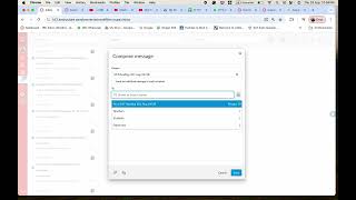How to attach a file in the inbox on Canvas