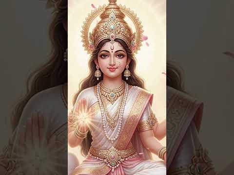 🌸 नवरात्रि का आठवाँ दिन | माँ महागौरी की महिमा और दिव्य मंत्र 🙏✨ #Shorts
