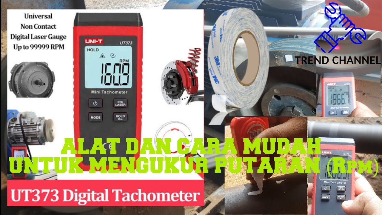 CARA MENGUKUR PUTARAN ( Rpm) MESIN. - YouTube