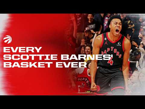 Every Bucket of Scottie Barnes’ NBA Career | Full Career Scoring Compilation