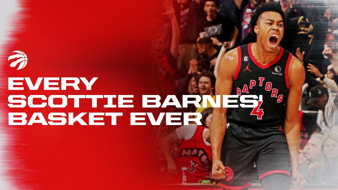 Every Bucket of Scottie Barnes’ NBA Career | Full Career Scoring Compilation